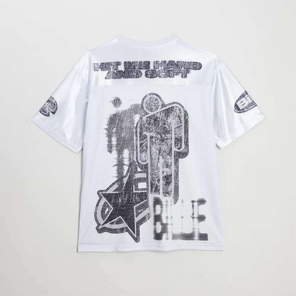 Billie Bandana White Football Jersey - Image 4