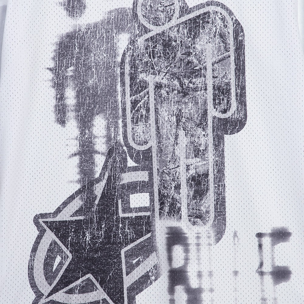 Billie Bandana White Football Jersey - Image 5